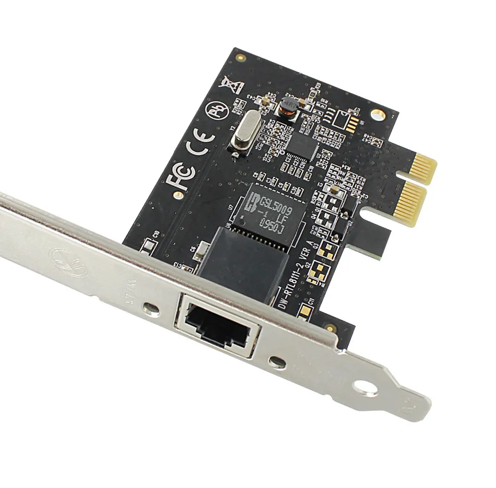 جديد 100/1000Mbps جيجابت إيثرنت PCI اكسبرس PCI-E بطاقة الشبكة 100/1000M RJ-45 RJ45 LAN محول محول شبكة تحكم
