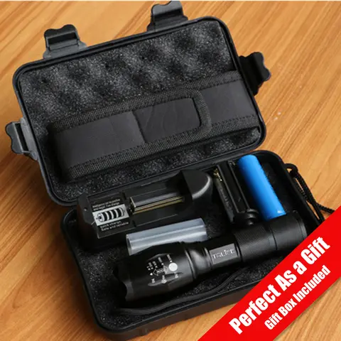 Ultra Bright LED Flashlight T6 V6 TRLIFE