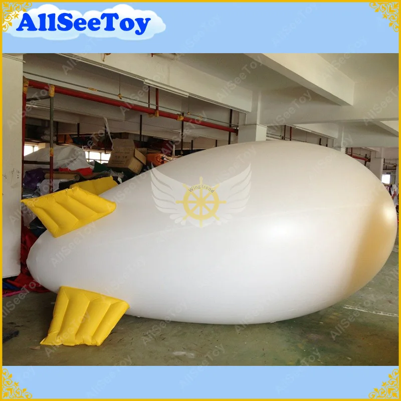 DHL FREE Shipping 13ft Long Inflatable Advertising Blimp Inflatable Airship Inflatable Zeppeline for Events NO Logo