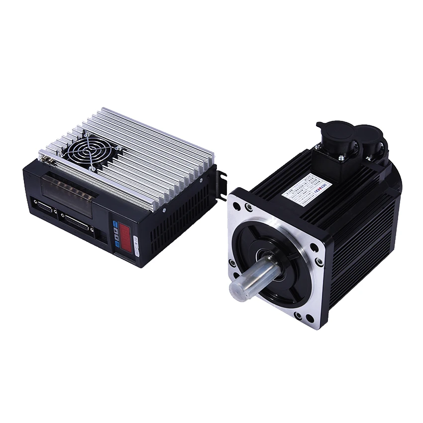 

(130ST-M07725) Servo Motor 2KW 7.7N.M 2500rpm 130ST Single-phase AC Servo Motor+Matched Servo Driver With CE Certification