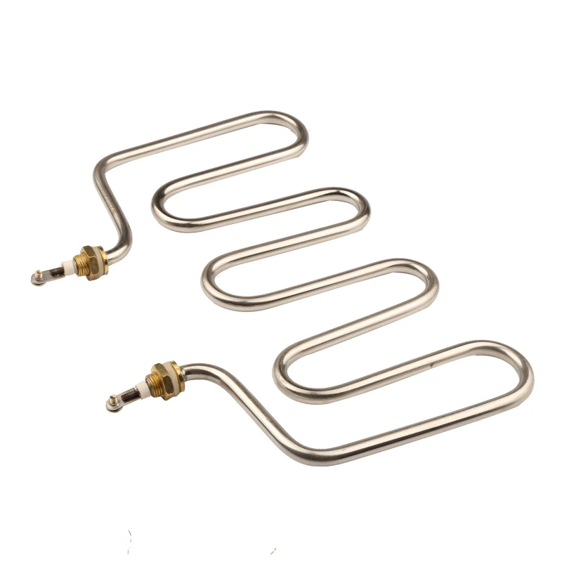 2000W 220V Kitchenware Equipment SS304 4U Type Heater Element - U-shape Liquid Heating Tubular for Rice Steaming Cart Heat