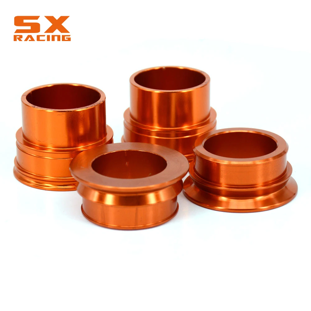 Motorcycle CNC Front Rear Wheel Hub Spacer Set For KTM SX SXF XCF 125 150 200 250 300 350 400 450 2013 2014