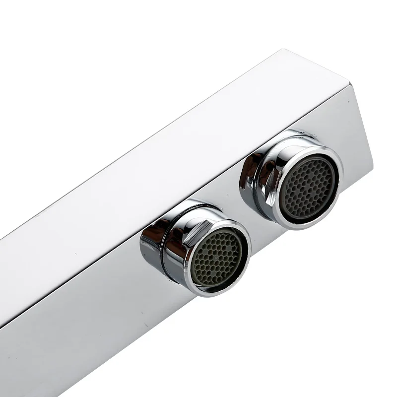 Smesiteli Kitchen Faucets Silver Polished 3 Way Water Tap Filter Faucets Solid Brass 360 Degree Rotation Drinking Water Faucets