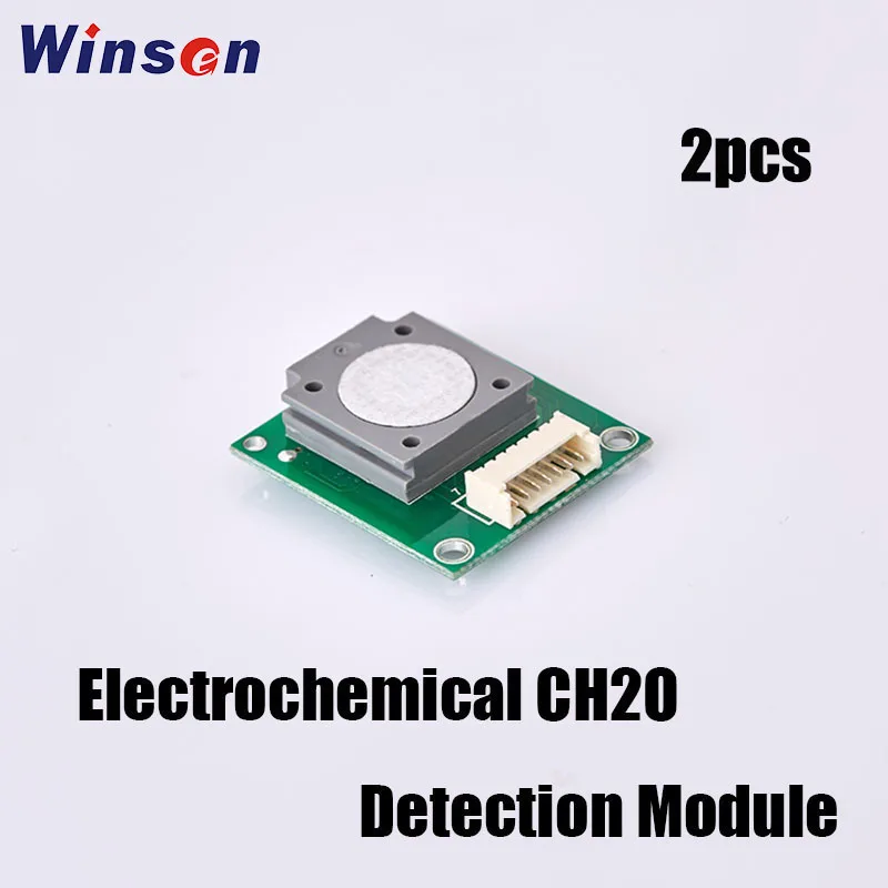 

5PCS ZE08-CH2O/ZE08B-CH2O Winsen Electrochemical CH2O Detection Module, A Serial Port Output Module Gas Concentration Detection