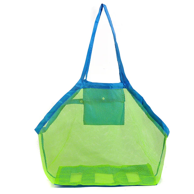 Big Size Beach Toy Collecting Bags for Children, Outdoor Shell Organizer, Shell Bag, Shell Storage, 50PCs, 45*45cm