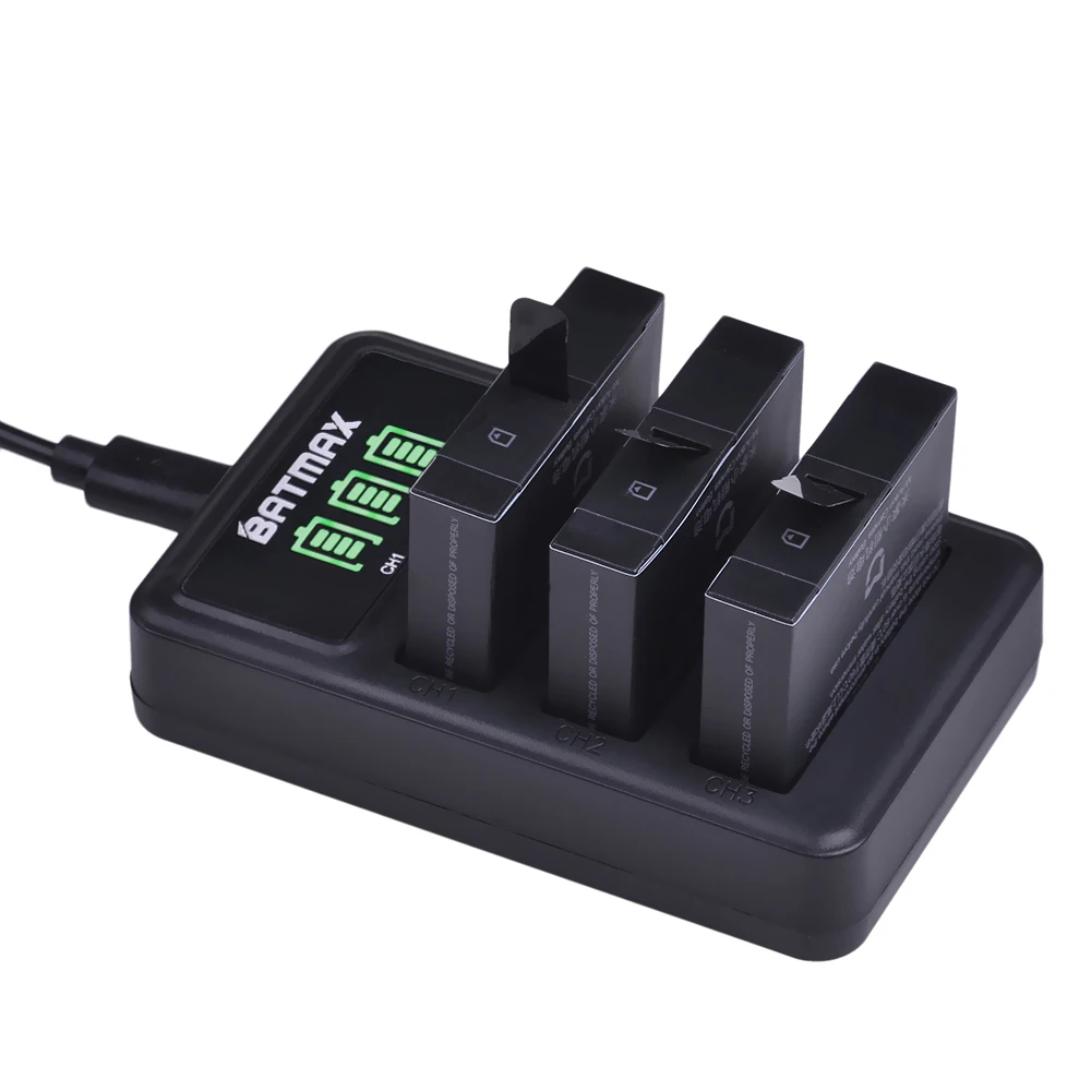 RLDC01FM 2 sztuk 3.80V 1450mAh oryginalny Mi jia 4k baterii + LED 3 gniazda USB ładowarka dla Xiao mi mi Mi Jia działania Mini kamery