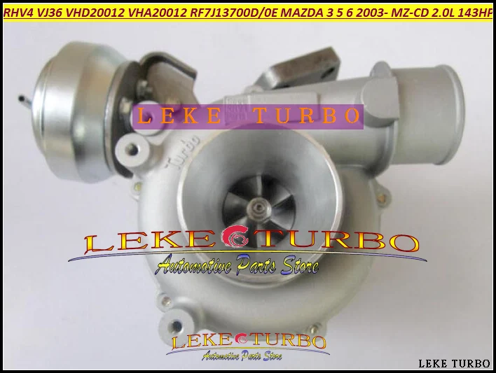 Free Ship RHV4 VJ36 VHD20012 VHA20012 RF7J13700D RF7J13700E Turbo Turbocharger For Mazda 3 Mazda 5 Mazda 6 MZ-CD 2.0CD MZ 2.0L