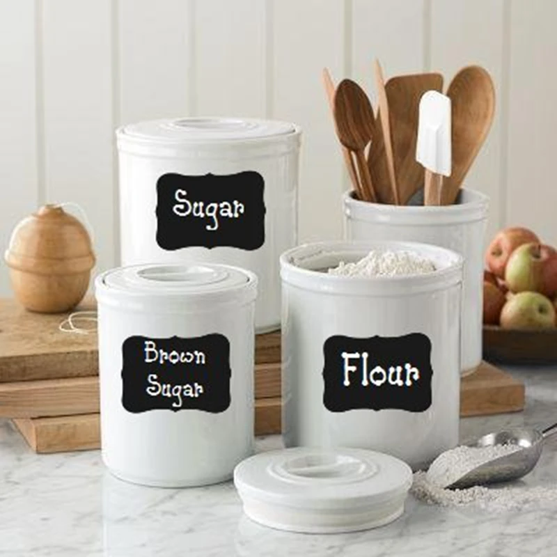 3 Designs wholesale 180pcs/lot Chalkboard Label,Chalkboard Stickers for kitchen Organizing, Weddings,b2010