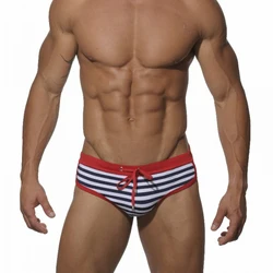 High Quality Swimwear Men Swimming Trunks & Briefs Sexy Low Waist Man Swimsuit Beach Bathing Suit Boxer Shorts