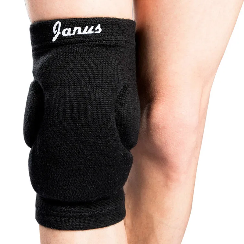 JANUS Kneepad Thickening Training Elastic Knee Pad Protective Basketball Football Volleyball Extreme Sports Knee Protecto