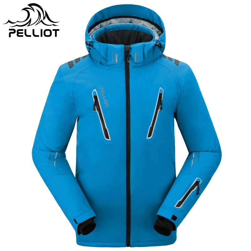 

Polo Winter Ski Jacket Set for Men and Women, Ski Jacket, Snowboard Pants, Pelliot, Waterproof, Snow, Wholesale