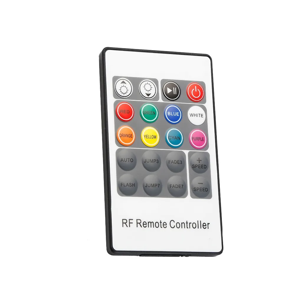 72W  IP67 Waterproof Mini LED Wireless Controller With RF Touth Remote Control For RGB LED Bulb Lights DC12V With 20 Key