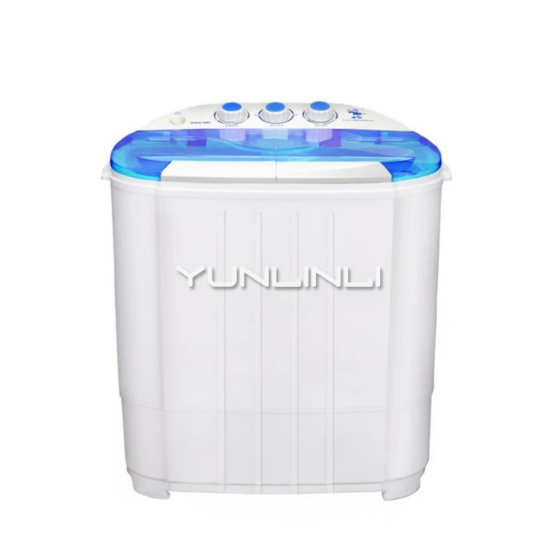 Household Electric Clothes Washing Machine Dryer Double Cylinder Automatic Mini Children Washer  Drying Machine