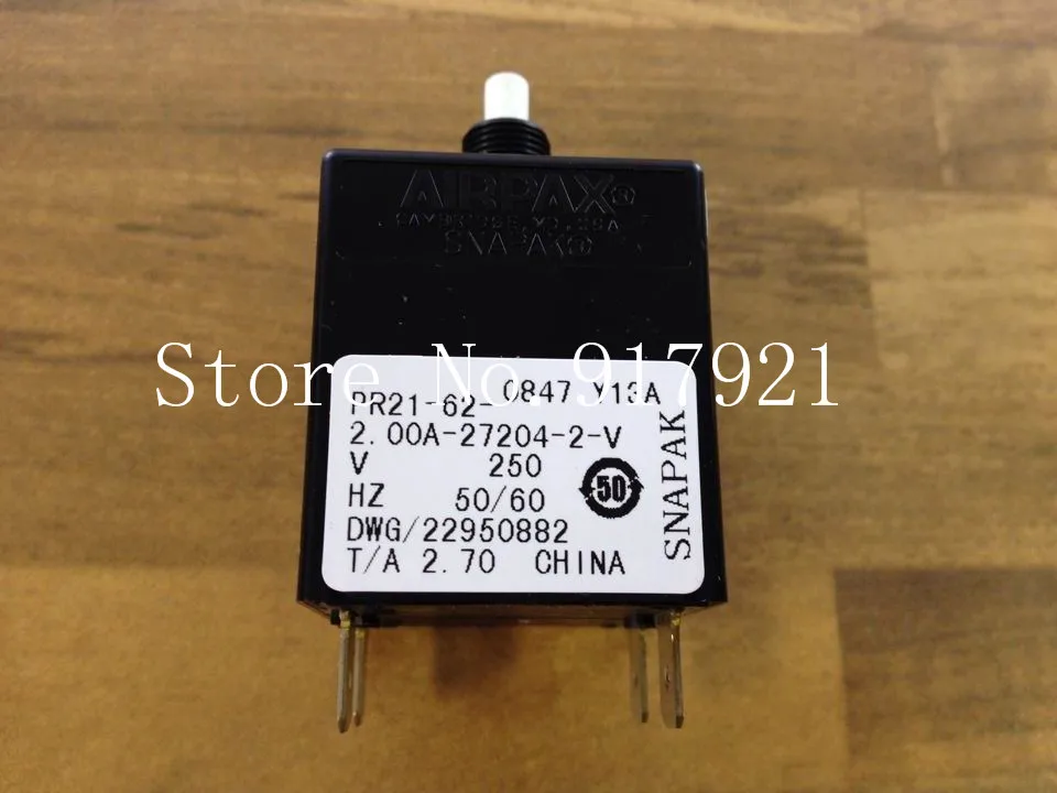 [ZOB] The United States AIRPAX PR21-62-2.00A-27204-2-V 250V 2A Ebers breaker  --5pcs/lot