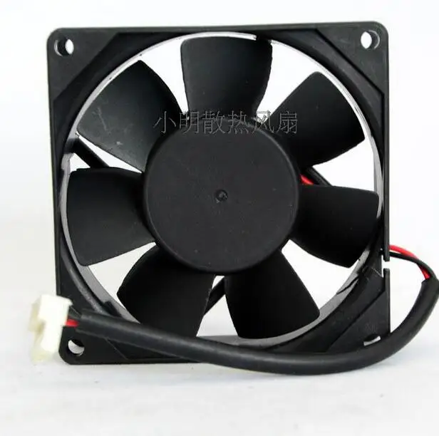 KDE2408PTB3-6 DC24v 80*80*25mm 2.4W 2 drutu wentylator