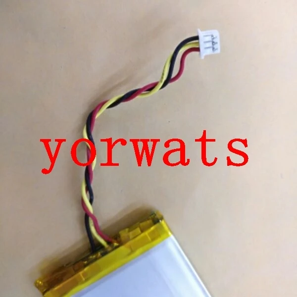 جديد حار قابلة للشحن خلية ليثيوم أيون 3.7V بطارية ليثيوم بوليمر 383450P 3 سلك مع المكونات 1.5 المستكشف MP4 المكونات في المتكلم GSP