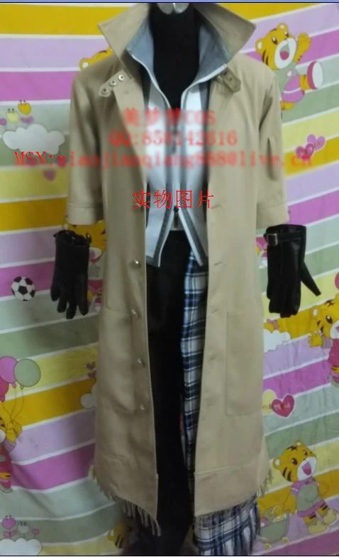 

FINAL FANTASY XIII Snow Villiers anime cosplay Halloween Costumes 11