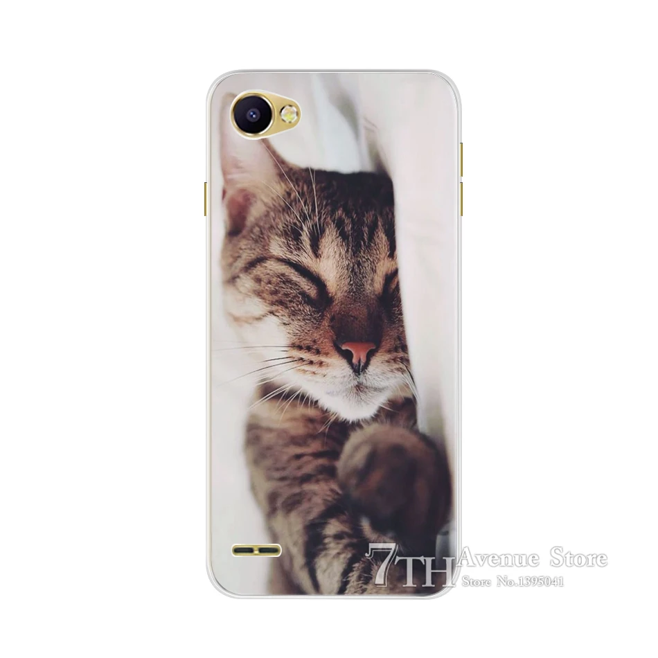 Floral Soft Silicone Case For LG Q6 Q6a Cases Cover For LG Q6 Alpha Cute Painted Phone Case For LG Q6 Plus X600 X600K X600L 5.5\