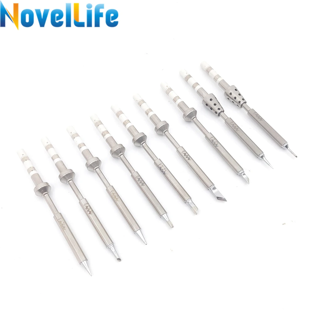 Original TS100 TS101 Mini Digital Soldering Iron Tip Replacement Bit Head B2 BC2 C4 D24 K I Ku ILS C1