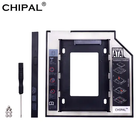 Aluminum SSD Caddy for Laptop 2.5 inch CHIPAL