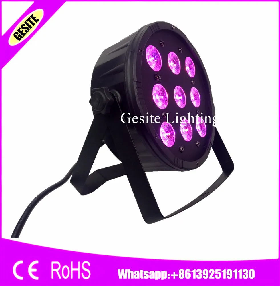 24pcs/lot LED Par 9x12W RGBW 4IN1 DJ Par LED RGBW Wash Disco Light DMX Controller Free Shipping