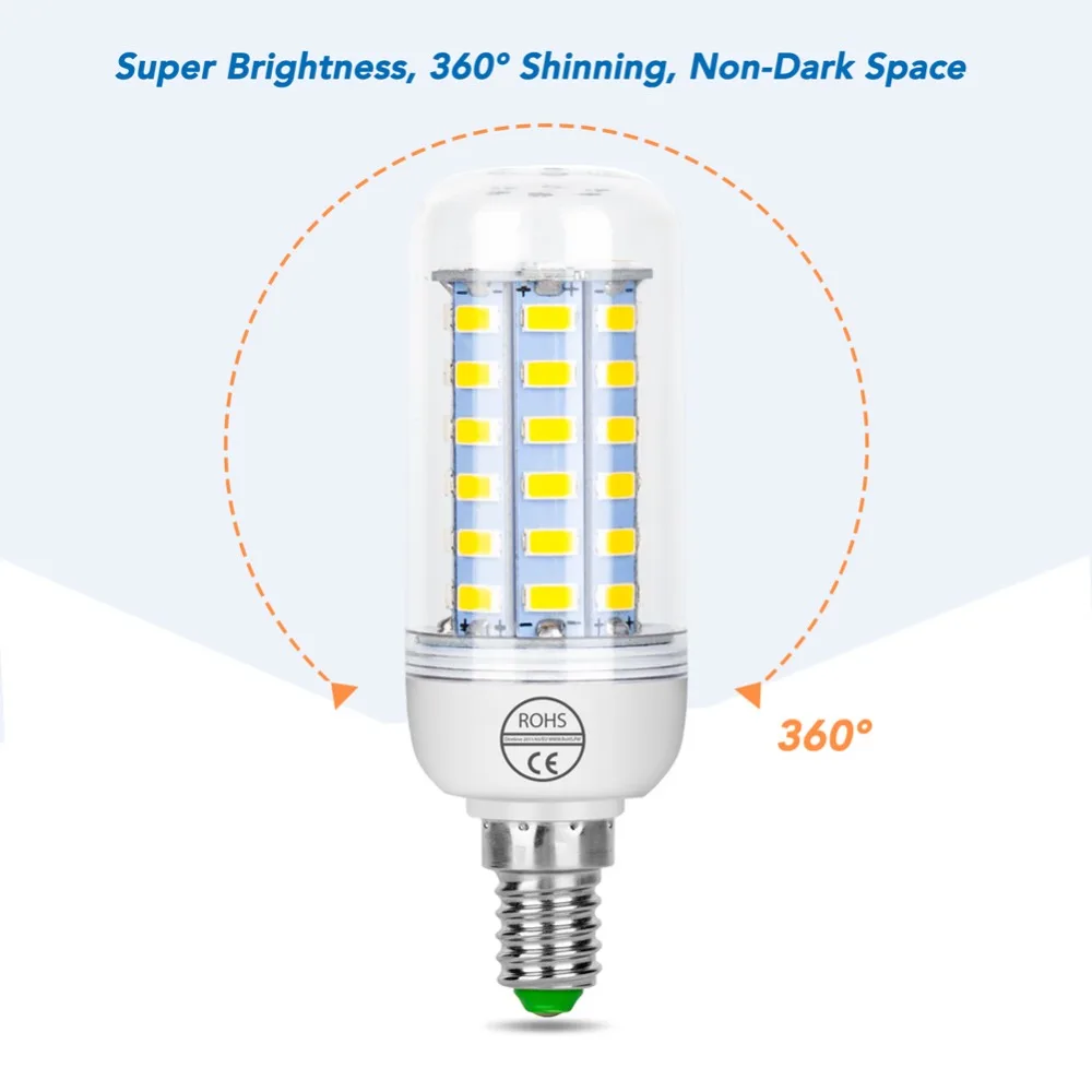 E14 LED Lamp E27 LED Corn Lamp 220V Light Bulb GU10 bombillas led lampada Home Ampoule B22 5730 G9 3W 5W 7W 12W 15W 18W 20W 25W