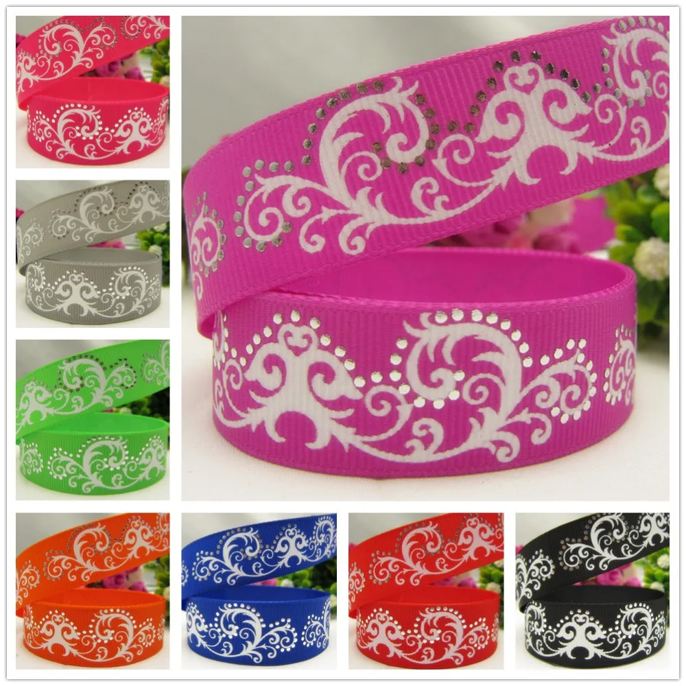 XW92136,22mm Totem pattern Series Printed grosgrain ribbon, DIY handmade materials,headwear accessories