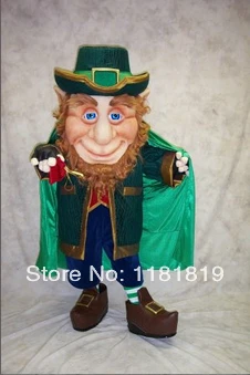 Mascotte Leprechaun mascotte elfo costume personalizzato anime cosplay kit mascotte tema fancy dress costume di carnevale