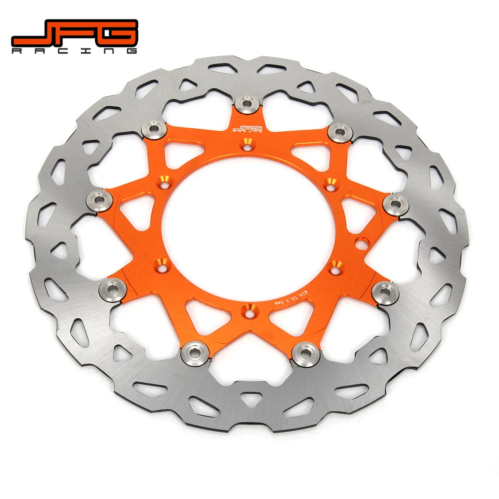 320MM Front Brake Disc Rotor Bracket Adaptor Adapter For KTM EXC XC XCW XCF SX SXC SXS GS MX MXC LC4 2000-2012 Motard Supermoto