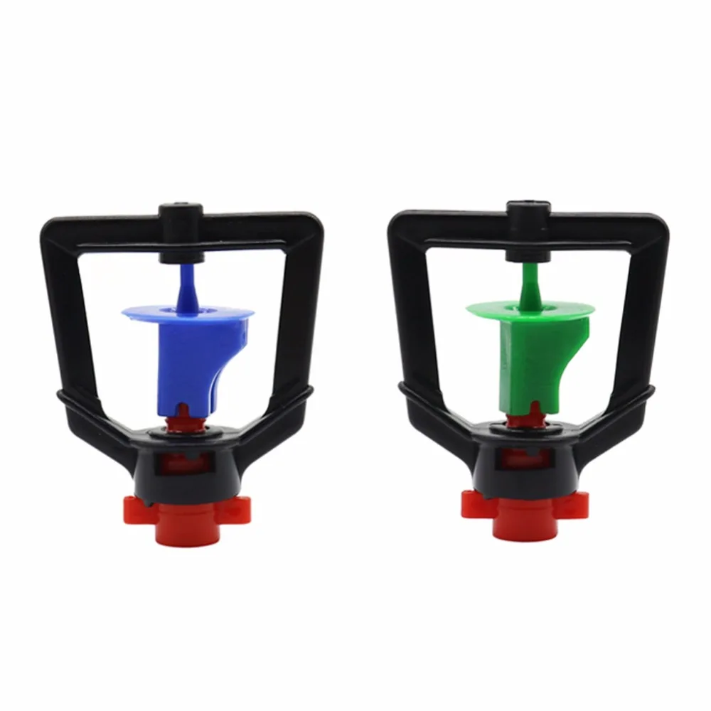 5pcs Rotating Misting Nozzle low pressure sprayer watering micro jet garden weed irrigation mist cooling system tool