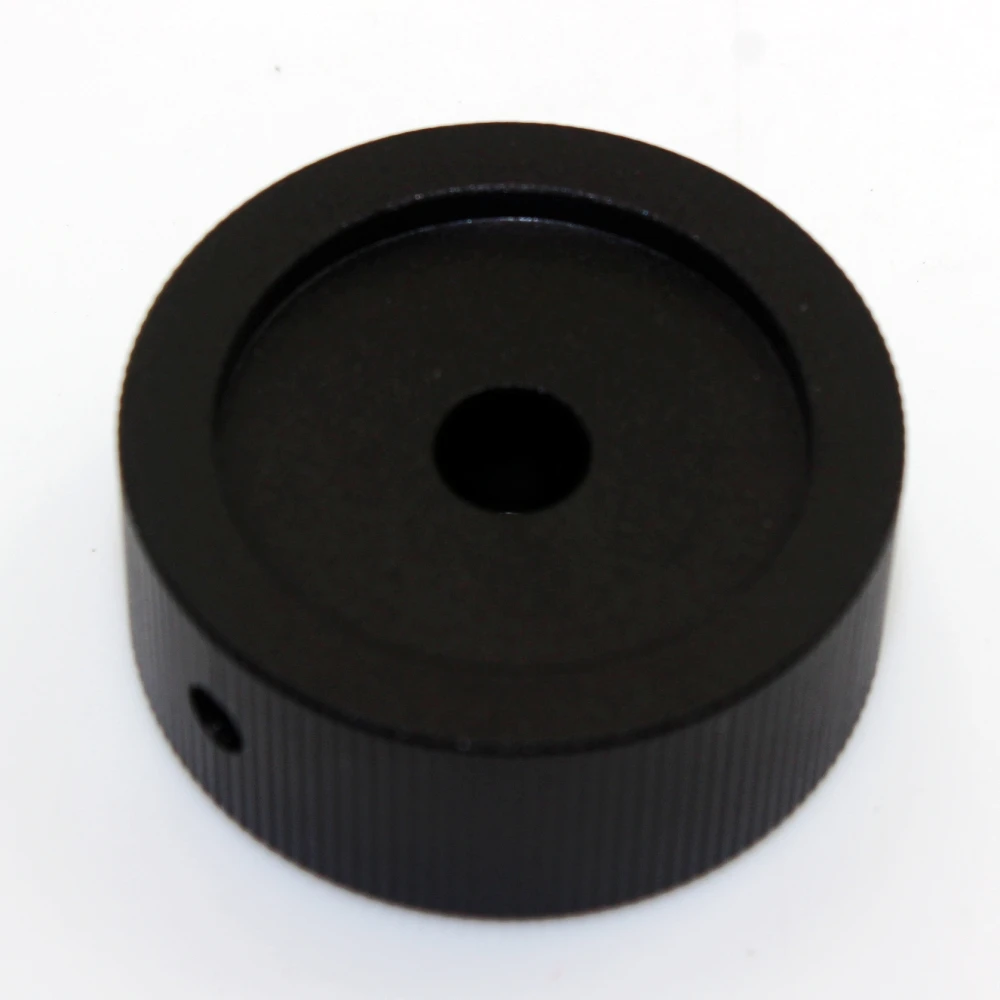 1pcs 32*13mm Audio Multimedia Speakers Aluminum Knobs  Volume Adjustment Knobs  - Black