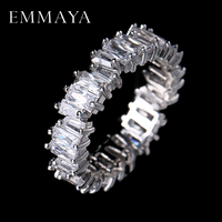 EMMAYA Women's Luxury Wedding Ring with AAA Cz Fashion Party Jewelry Charm New Arrival