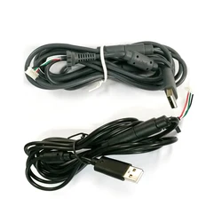 Grey Black 4 Pin Wired Controller Interface Cable USB Breakaway Cable For XBOX 360 controller