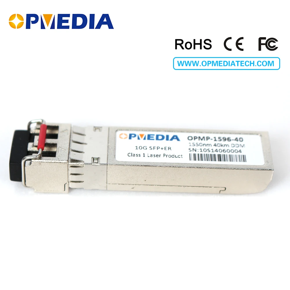 

IBM compatible, 10GBASE-ER SFP+ transceiver,10G 1550nm 40km SFP+ optical module with dual LC connector and DDM function