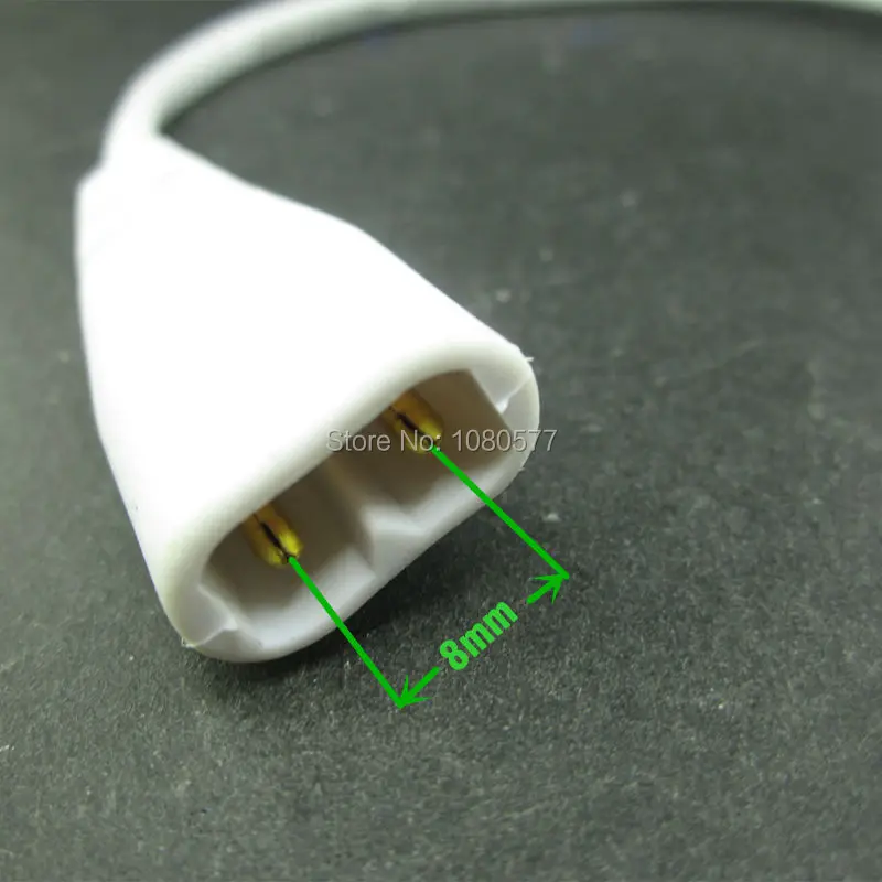 5pcs LED Tube Connector 2 Pin Corner Line Male and Female Connector Cable For T5 T8 LED Tube Connecting