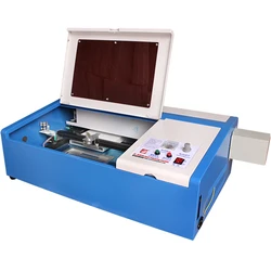 Free delivery 110/220V 40W 200*300mm Portable CO2 Laser Engraver Cutter Engraving Machine 3020 Laser Cutting Machine with USB