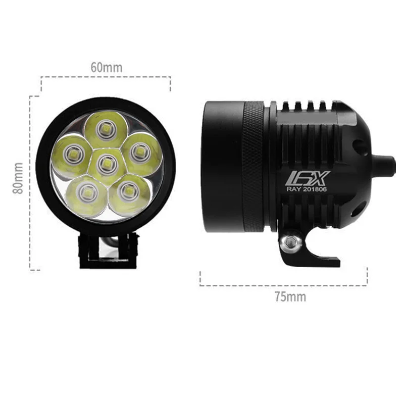 led motorcycle headlight Fog lamp  High Brightness  white 12V led light car Universal Motorbike ATV bulb