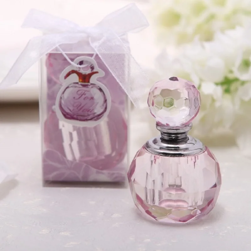 10pcs Crystal Scent Bottle Ornaments Furnishing ArticlesFor Wedding Baby Shower Party Birthday Favor Gift Souvenirs