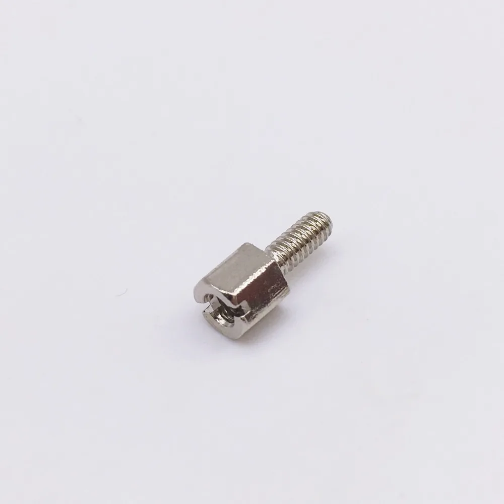 Wkooa SCSI Connector Screws Slotted Hex Standoff Male to Female #2-56 UNC Thread