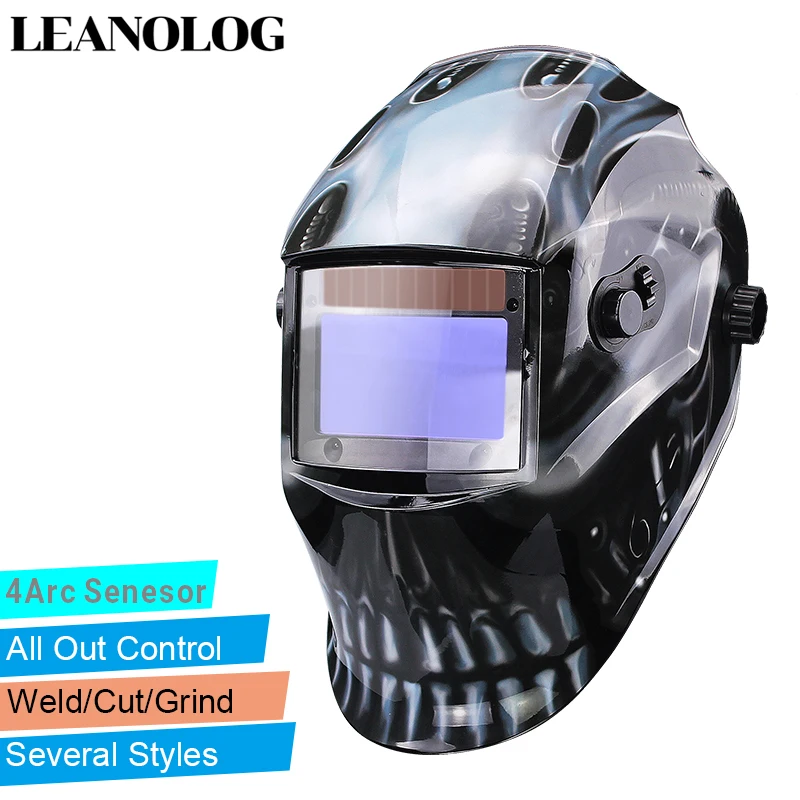 

Out Adjust Big View Eara 4 Arc Sensor Grinding Cutting Solar Auto Darkening TIG MIG MMA True color Welding Mask/Welder Cap/ Mask