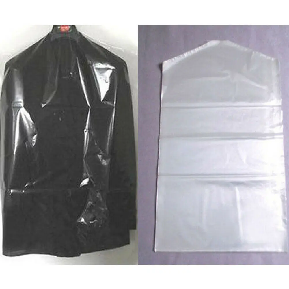 20pcs Plastic Clothes Dust cover Mens Womens Clothes Garment Suit Jacket Clear Storage Cover Protector Bag