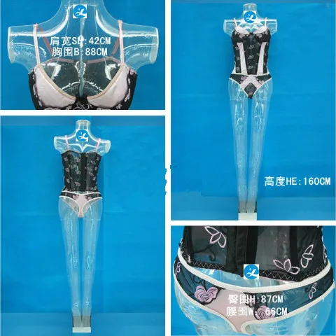 Free Shipping!!Fashionable Display Transparent Inflatable Mannequin Hot Sale In USA