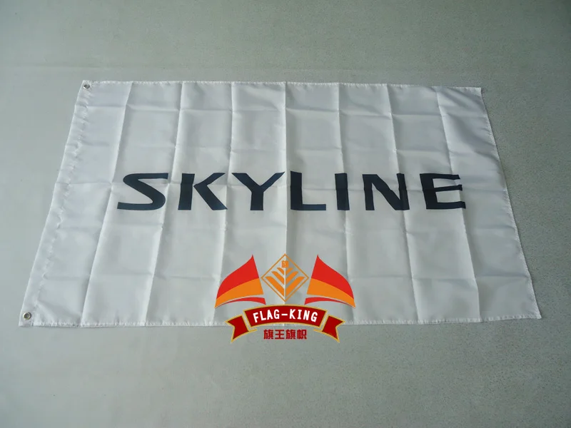 

SKYLINE CAR RAGING ,90*150cm POLYESTER SKYLINE BANNER