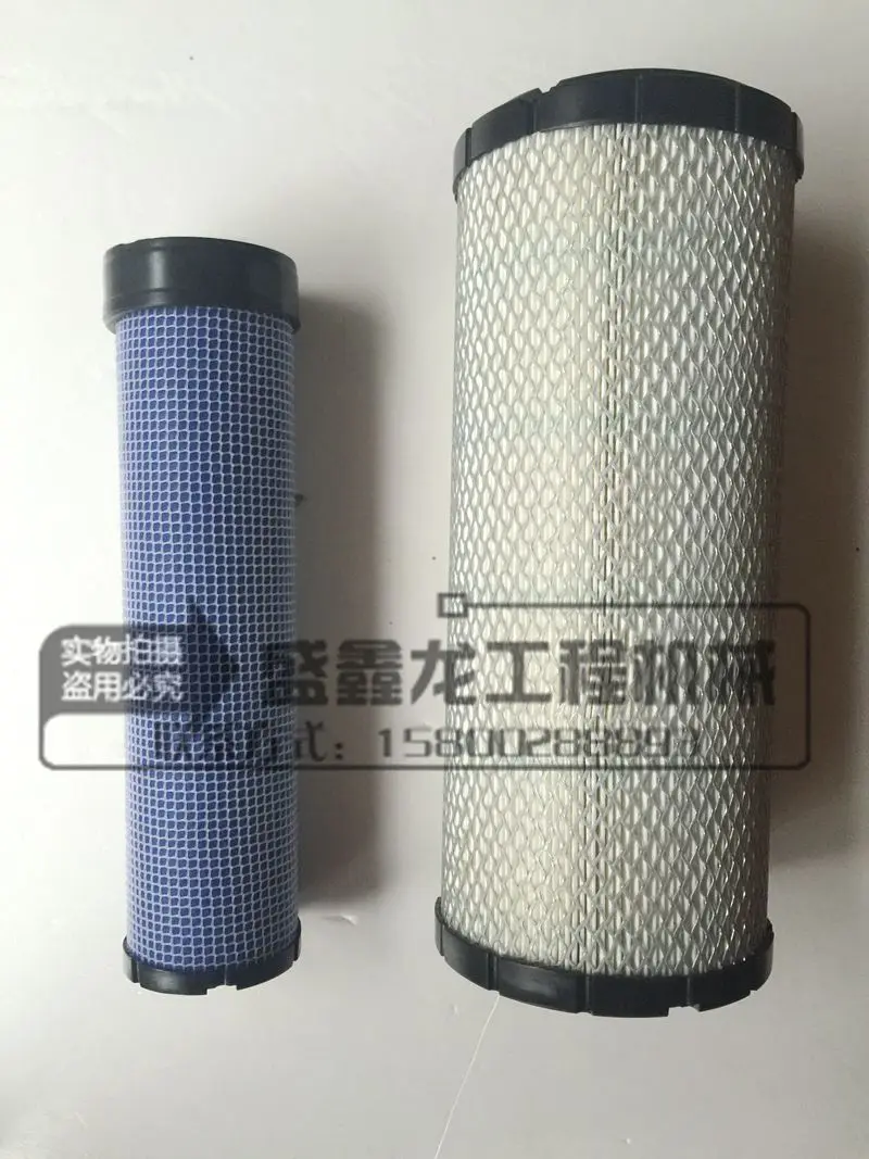 Sunward excavator accessories 60/70/80 air filter air filter style hook machine accessories