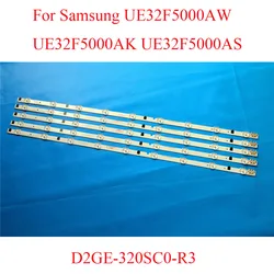 For Samsung UE32F5000AW UE32F5000AK UE32F5000AS TV LED Bars Replacement D2GE-320SC0-R3 25299A 25300A LED Screen Backlight Strip