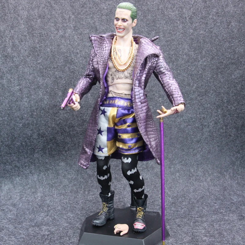 Crazy Toys 1:6  Joker with Cloth Action Figure PVC Doll Anime Collectible Model Toys