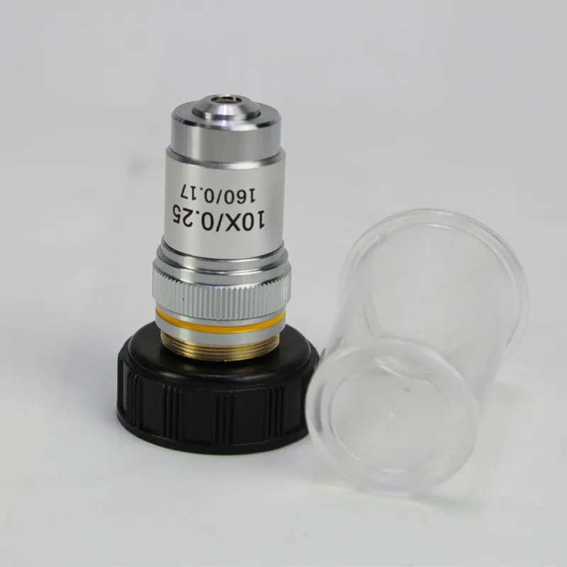 High Quality Microscope Objective 4X 10X 20X 40X 60X 100X Biological Microscope Objectives Lens Achromatic lens Accessories