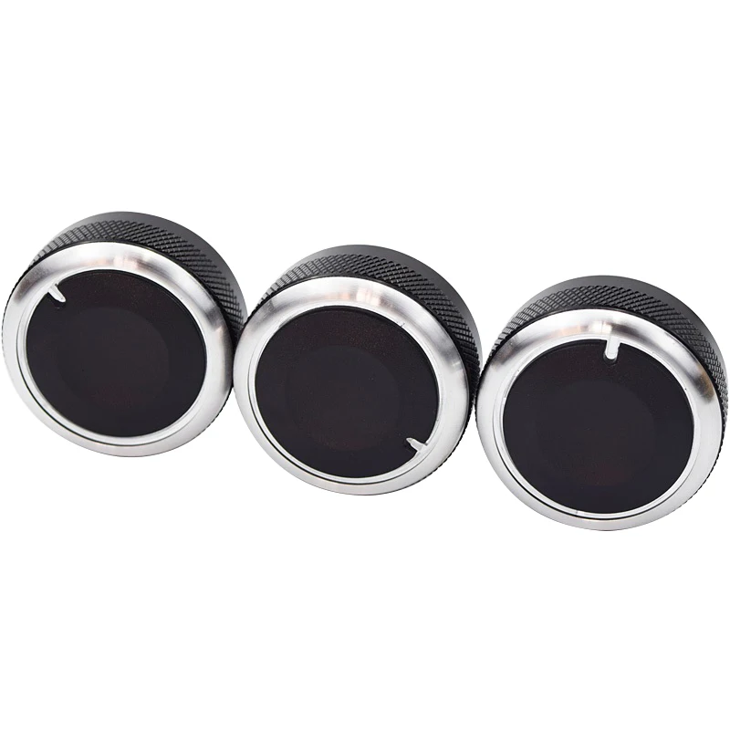 3 unids/set perilla de CA perilla de aire acondicionado de coche para Great Wall Coolbear Harvard M2 perilla de interruptor de control de calor de aire acondicionado