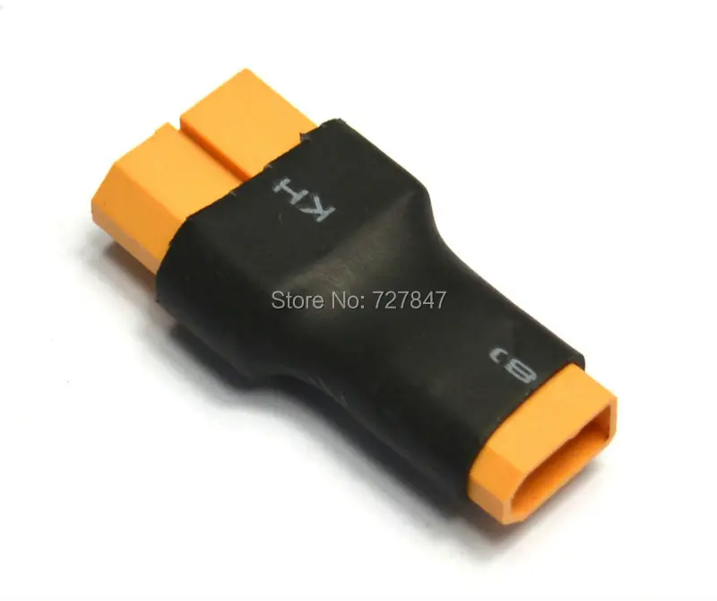 XT60 Female Convert to XT30 Male Connector Conversion Adapter Wireless Car Helicopter