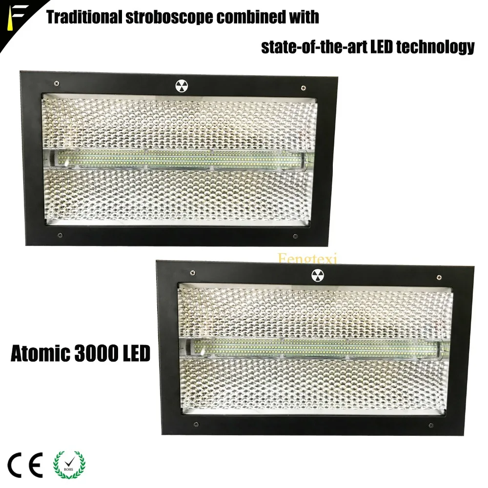 3/4/14channel Atomic 3000 LED Strobe Flash Background Light with 228*3w White+64*0.6w RGB LED Color Dynamic Candy Light Effect